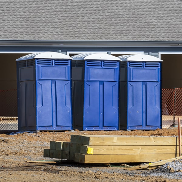 are there any restrictions on where i can place the porta potties during my rental period in Sehili